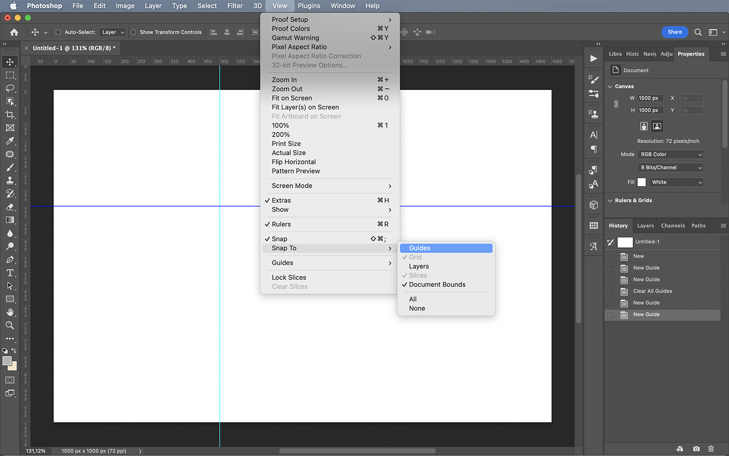 How to create grids and guides in Photoshop