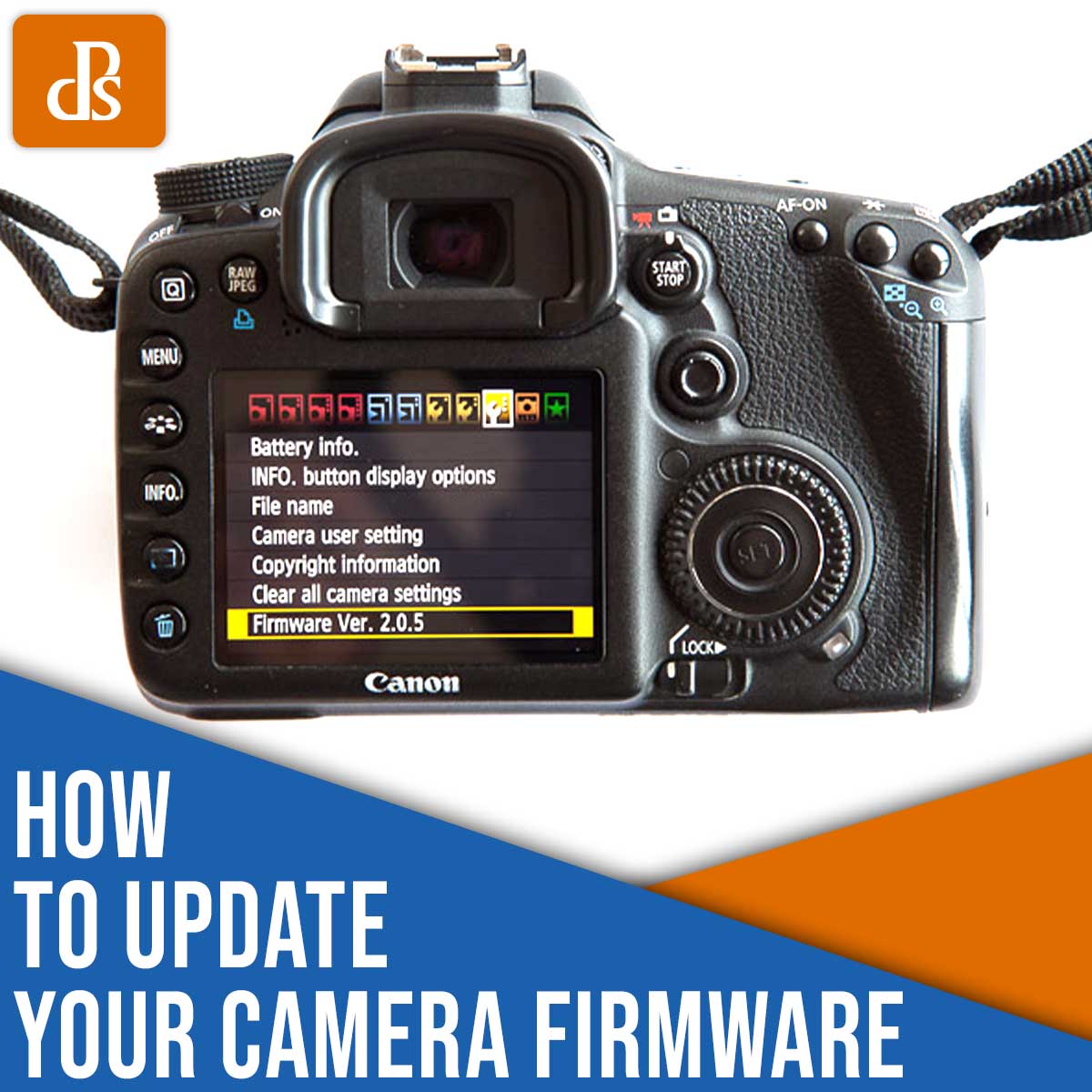 how to update your camera firmware